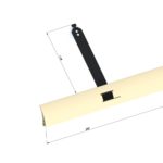 Kunststoff-Aufhängung mit Stahlfederband Mini