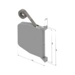 Mini-Aufschraubwickler schwenkbar, mit Gurt