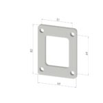 Distanzstück für Nachrüstgurtführung