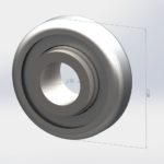 Mini-Kugellager mit Kunststoffinnenring