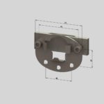 Aufschraublager für Kugellager-ø40