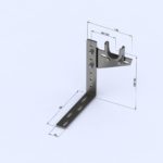 Doppelhalterung mit 2 Kugellagerschalen